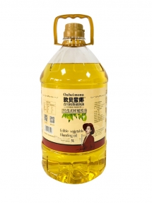 济  源4升米色欧贝蒙娜添加特级初榨橄榄油